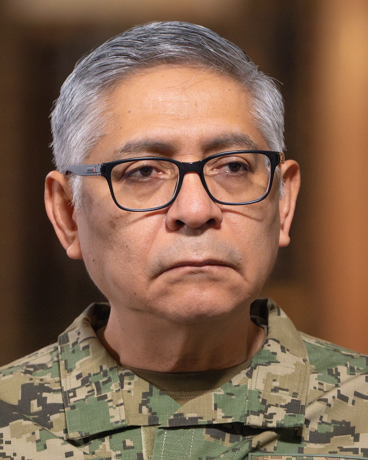 Retrato de Raymundo Pedro Morales Ángeles, secretario de Marina