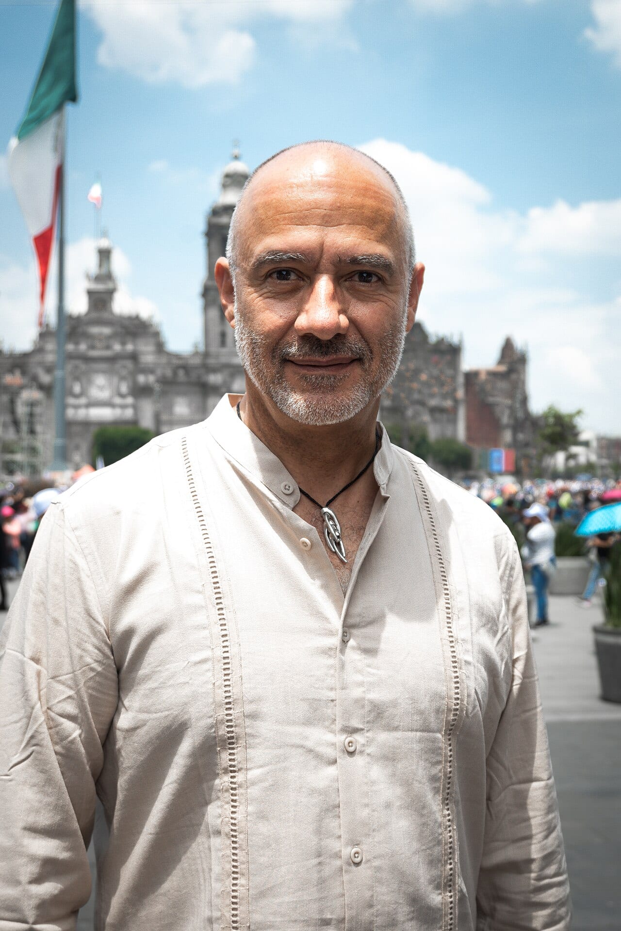 Retrato de Jesús Antonio Esteva Medina, secretario de Infraestructura, Comunicaciones y Transportes