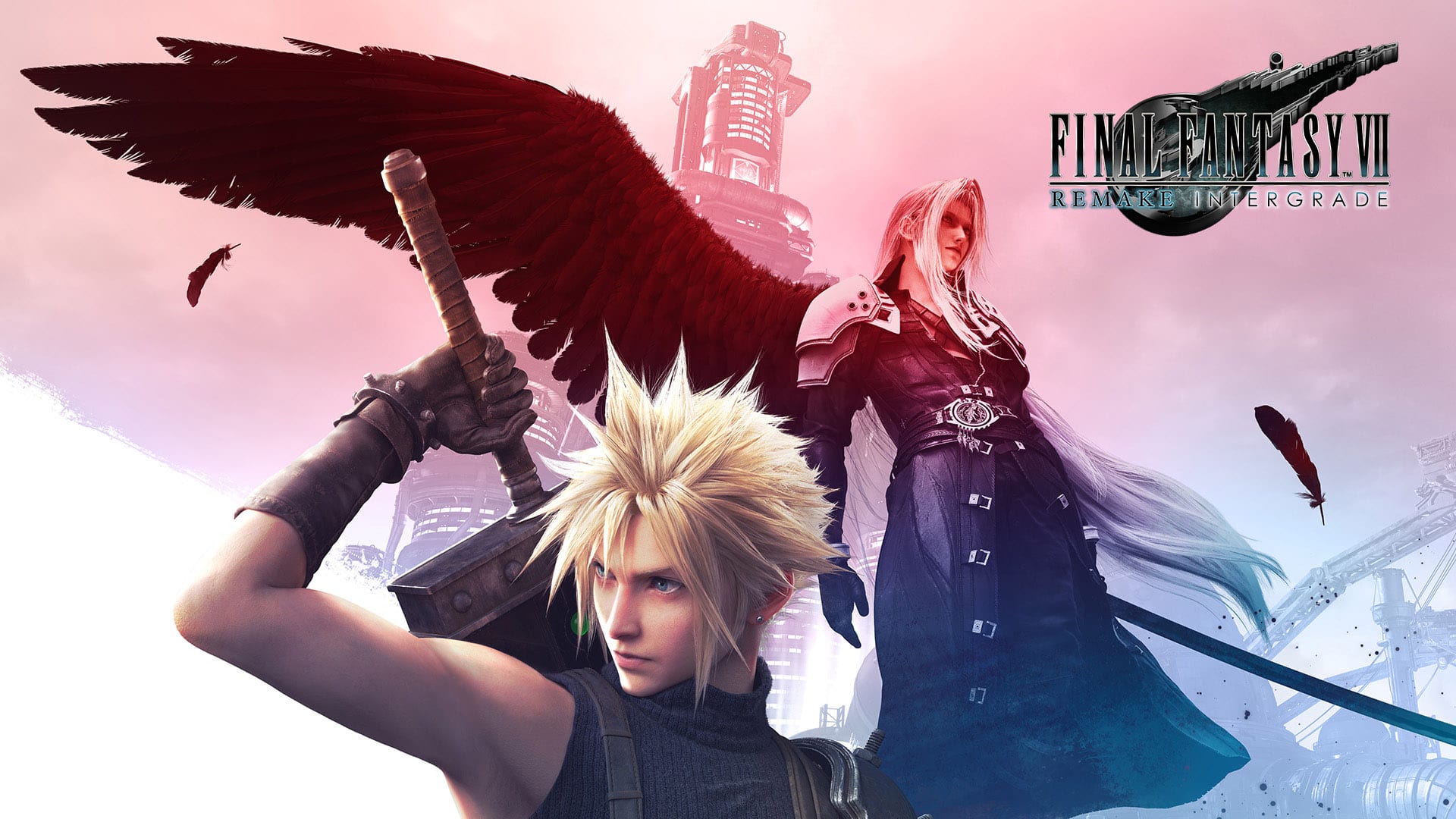Cloud y Sephiroth en el arte oficial de Final Fantasy VII Remake Intergrade