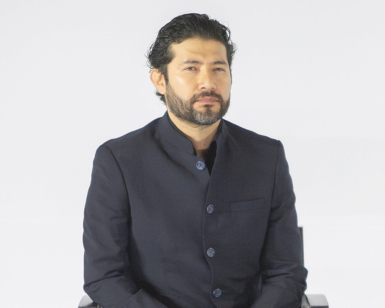 Retrato de Marath Baruch Bolaños López, secretario del Trabajo y Previsión Social